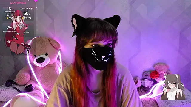 llonaMask online show from March 13, 2026, 9:05 am