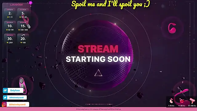 Snapshot of TheLovelyCandi chatting on March 3, 2026, 8:59 pm TheLovelyCandi online show from March 3, 2026, 8:59 pm