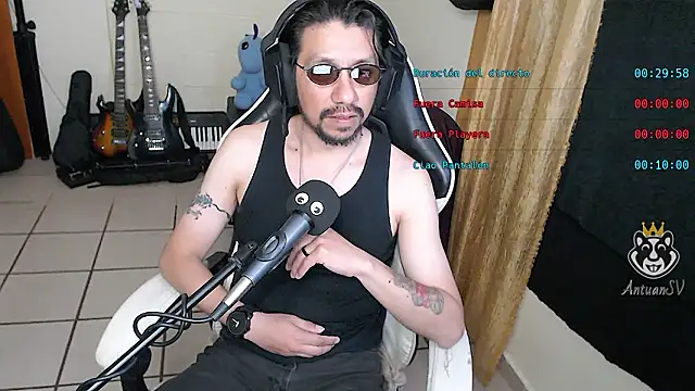 AntuanSV online show from March 16, 2026, 5:44 am