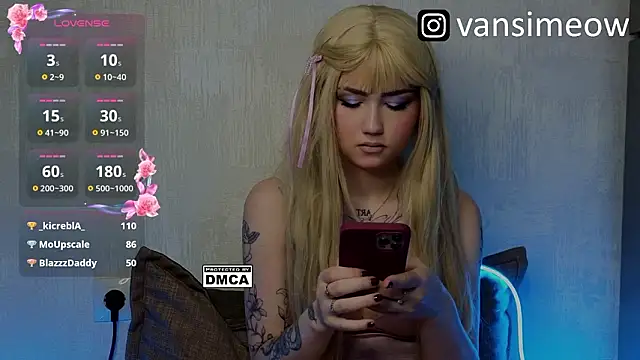 vanxli online show from March 7, 2026, 6:16 pm