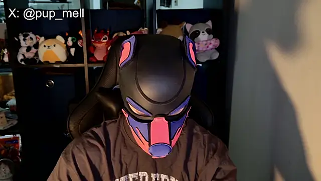 Snapshot of MellPUP chatting on August 4, 2026, 3:36 pm MellPUP online show from August 4, 2026, 3:36 pm