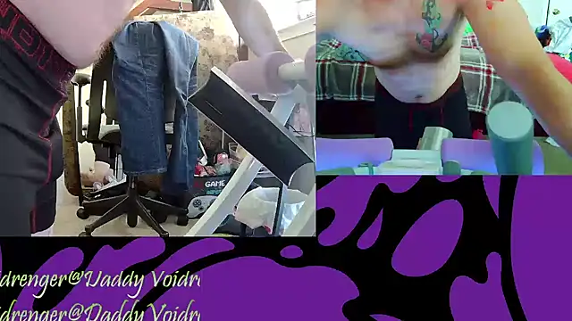 DaddyVoidrenger1 online show from May 25, 2026, 9:21 pm