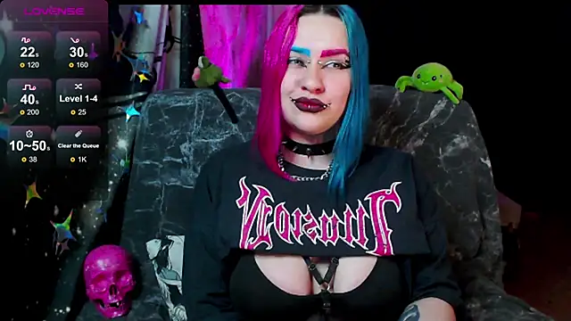 Neon Baddie online show from April 21, 2026, 4:23 pm