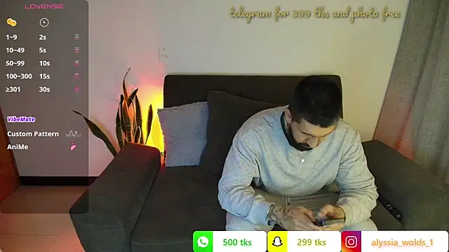 Alyssa and DAngelo online show from July 1, 2026, 2:13 am