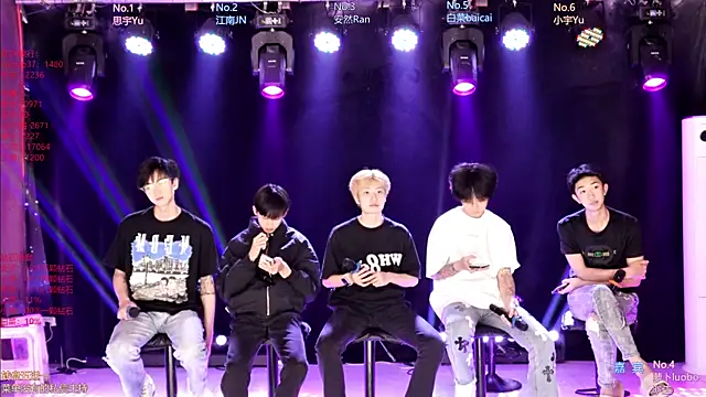 Snapshot of AOA-MIC chatting on April 25, 2026, 12:02 am AOA-MIC online show from April 25, 2026, 12:02 am