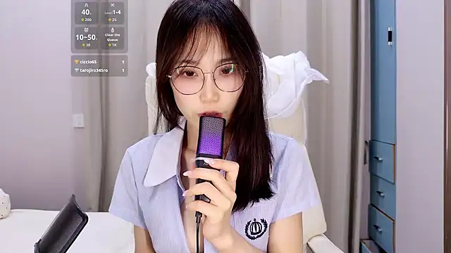 Snapshot of Nancy-A1 chatting on June 12, 2026, 1:10 pm Nancy-A1 online show from June 12, 2026, 1:10 pm