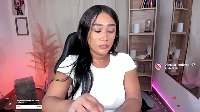 alessia anderson online show from February 18, 2026, 1:56 am