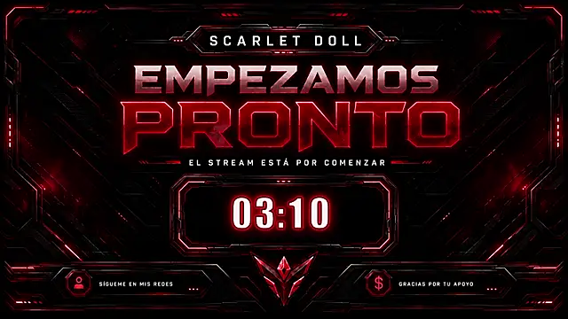scarletdollof online show from July 30, 2026, 6:18 pm