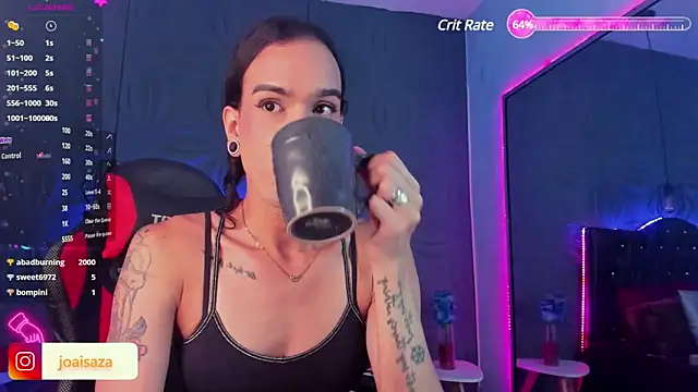 joaisaza online show from December 7, 2024, 10:01 am