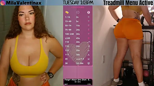 MilaValentina online show from June 2, 2026, 5:04 pm