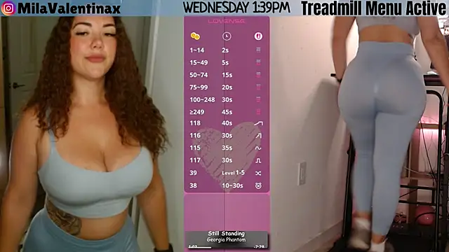 MilaValentina online show from June 3, 2026, 5:40 pm