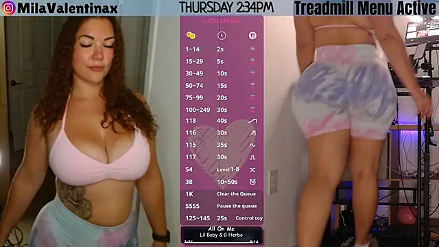 MilaValentina online show from June 18, 2026, 6:34 pm