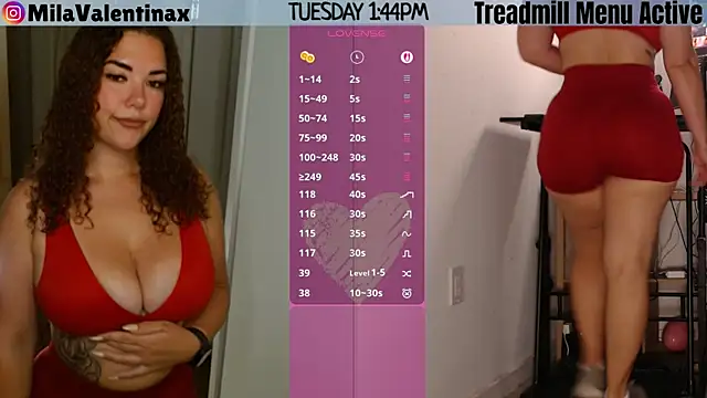 MilaValentina online show from July 28, 2026, 5:45 pm