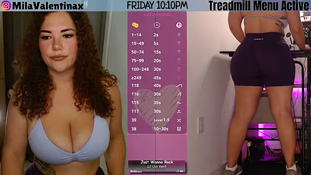 MilaValentina online show from August 1, 2026, 2:11 am