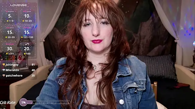 Snapshot of WickedAphrodite chatting on February 9, 2025, 2:28 am WickedAphrodite online show from February 9, 2025, 2:28 am