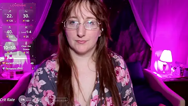 Snapshot of WickedAphrodite chatting on February 17, 2025, 1:36 am WickedAphrodite online show from February 17, 2025, 1:36 am