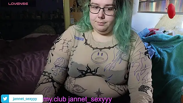 JannetPie online show from February 7, 2026, 7:56 am