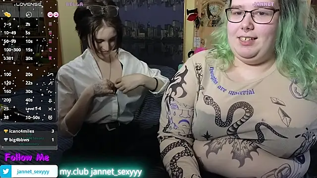 JannetPie online show from March 7, 2026, 12:24 pm