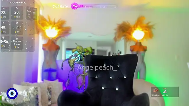 Angel Peach online show from December 22, 2025, 2:03 pm