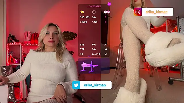 Snapshot of Erika_Kirman chatting on February 12, 2025, 7:24 pm Erika Kirman online show from February 12, 2025, 7:24 pm