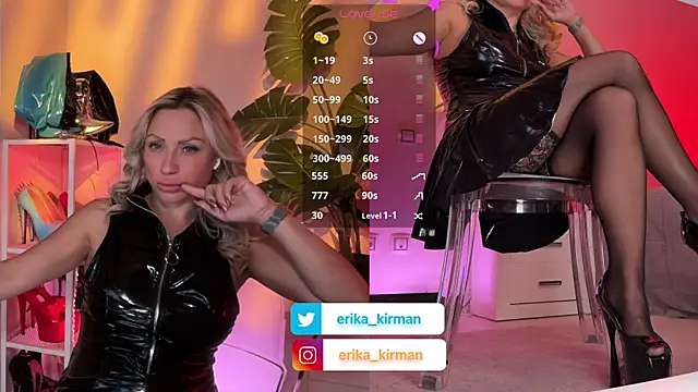 Snapshot of Erika_Kirman chatting on June 13, 2026, 2:26 pm Erika Kirman online show from June 13, 2026, 2:26 pm
