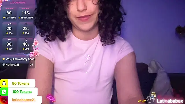 Latinababex online show from June 1, 2026, 7:48 pm