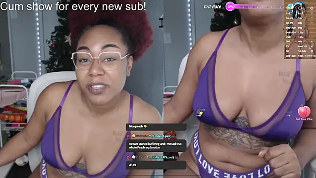 Snapshot of Cheybaaee chatting on January 5, 2025, 8:21 pm Cheybaaee online show from January 5, 2025, 8:21 pm