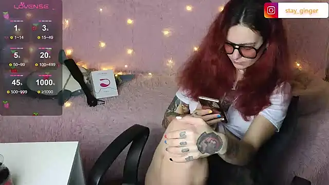 Ginger Stay online show from March 2, 2025, 7:56 pm