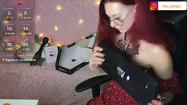 Ginger Stay online show from March 8, 2025, 10:11 am