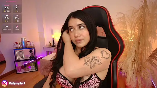 KallyMyller1 online show from January 14, 2025, 6:38 pm