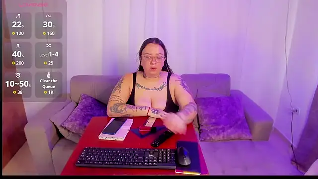 MiaYMolly online show from March 3, 2026, 7:09 pm