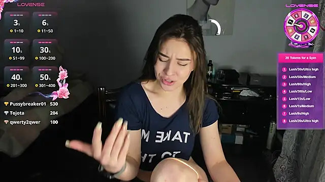 Snapshot of KindKristy chatting on January 10, 2025, 9:02 am KindKristy online show from January 10, 2025, 9:02 am