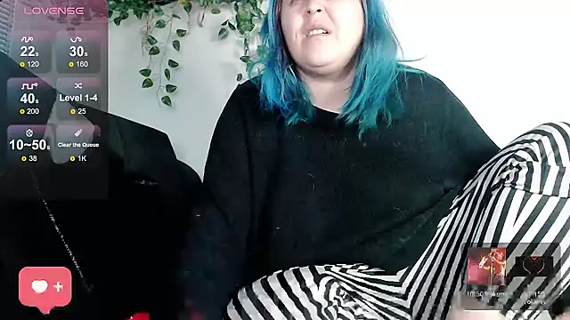 Psychobitch7 online show from December 1, 2025, 12:32 pm