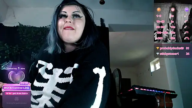 Psychobitch7 online show from April 27, 2026, 12:36 pm