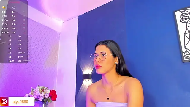 alysson 18 online show from February 22, 2025, 1:02 pm