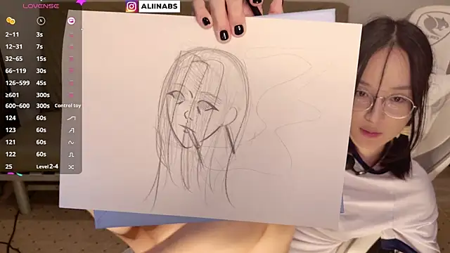 aliiiiiina online show from January 10, 2025, 5:02 pm