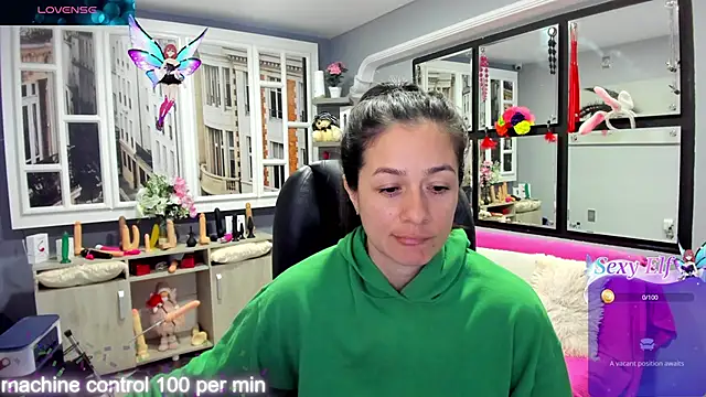 Snapshot of kagomme chatting on February 10, 2025, 10:53 am kagomme online show from February 10, 2025, 10:53 am