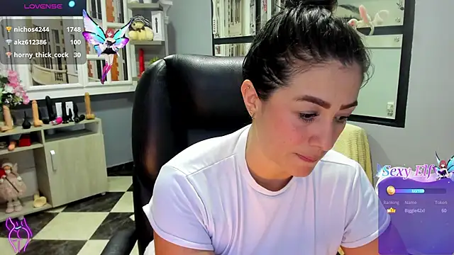 Snapshot of kagomme chatting on February 17, 2025, 7:47 am kagomme online show from February 17, 2025, 7:47 am