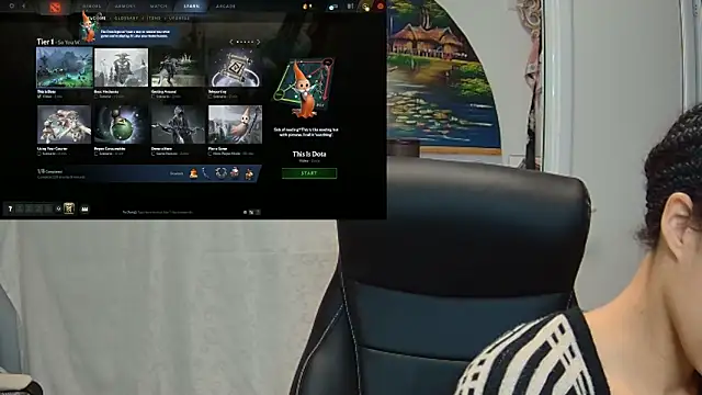 AaliyahHarris online show from January 7, 2025, 8:10 pm