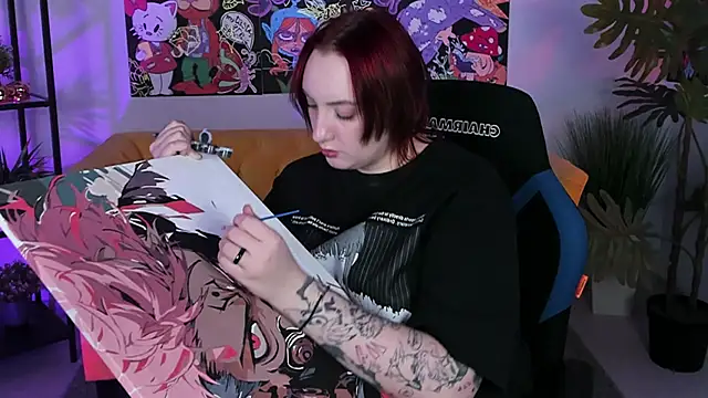 Snapshot of AsheLucker chatting on December 15, 2024, 2:52 am AsheLucker online show from December 15, 2024, 2:52 am