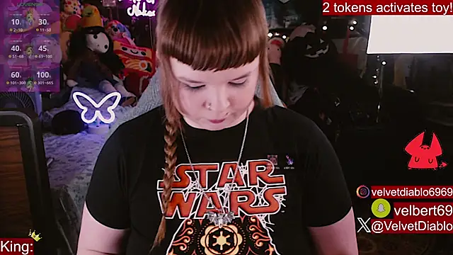 VelvetDiablo online show from May 6, 2026, 12:19 am