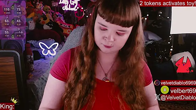 VelvetDiablo online show from May 19, 2026, 12:27 am
