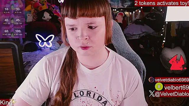 VelvetDiablo online show from May 21, 2026, 12:28 am