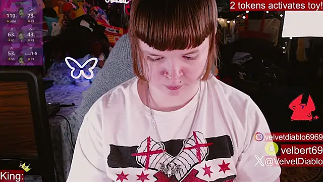 VelvetDiablo online show from May 26, 2026, 11:23 pm