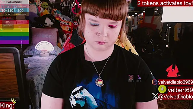VelvetDiablo online show from June 4, 2026, 12:05 am