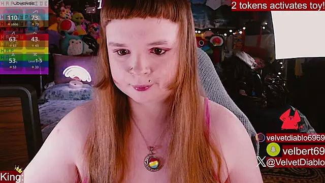 VelvetDiablo online show from June 10, 2026, 12:11 am