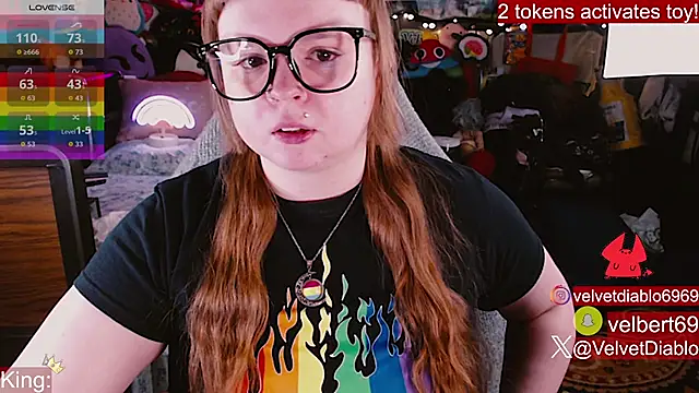 VelvetDiablo online show from July 1, 2026, 12:01 am