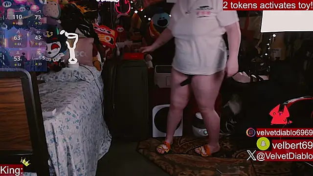 VelvetDiablo online show from July 17, 2026, 12:17 am