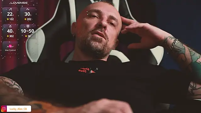 Snapshot of LuckyAlexx chatting on January 20, 2025, 11:43 pm LuckyAlexx online show from January 20, 2025, 11:43 pm