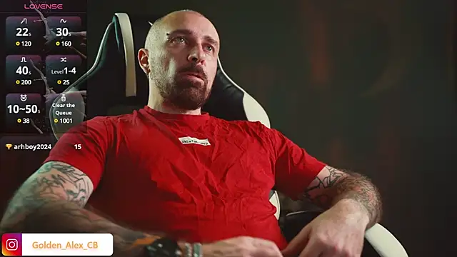 Snapshot of LuckyAlexx chatting on February 1, 2025, 12:07 am LuckyAlexx online show from February 1, 2025, 12:07 am